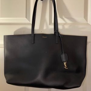 Saint Laurent Shopping Bag tote in Navy